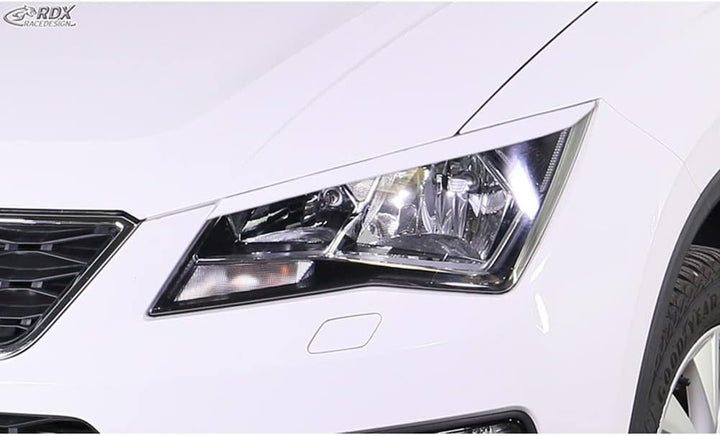 Scheinwerferblenden kompatibel mit Seat Ateca & Cupra Ateca 2016-2021 (ABS)