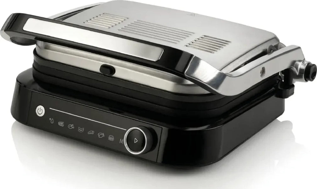 Hisense, HCG2100S, elektrische Grillpfanne mit abnehmbaren Platten, 7 Programme, Smart Control und A