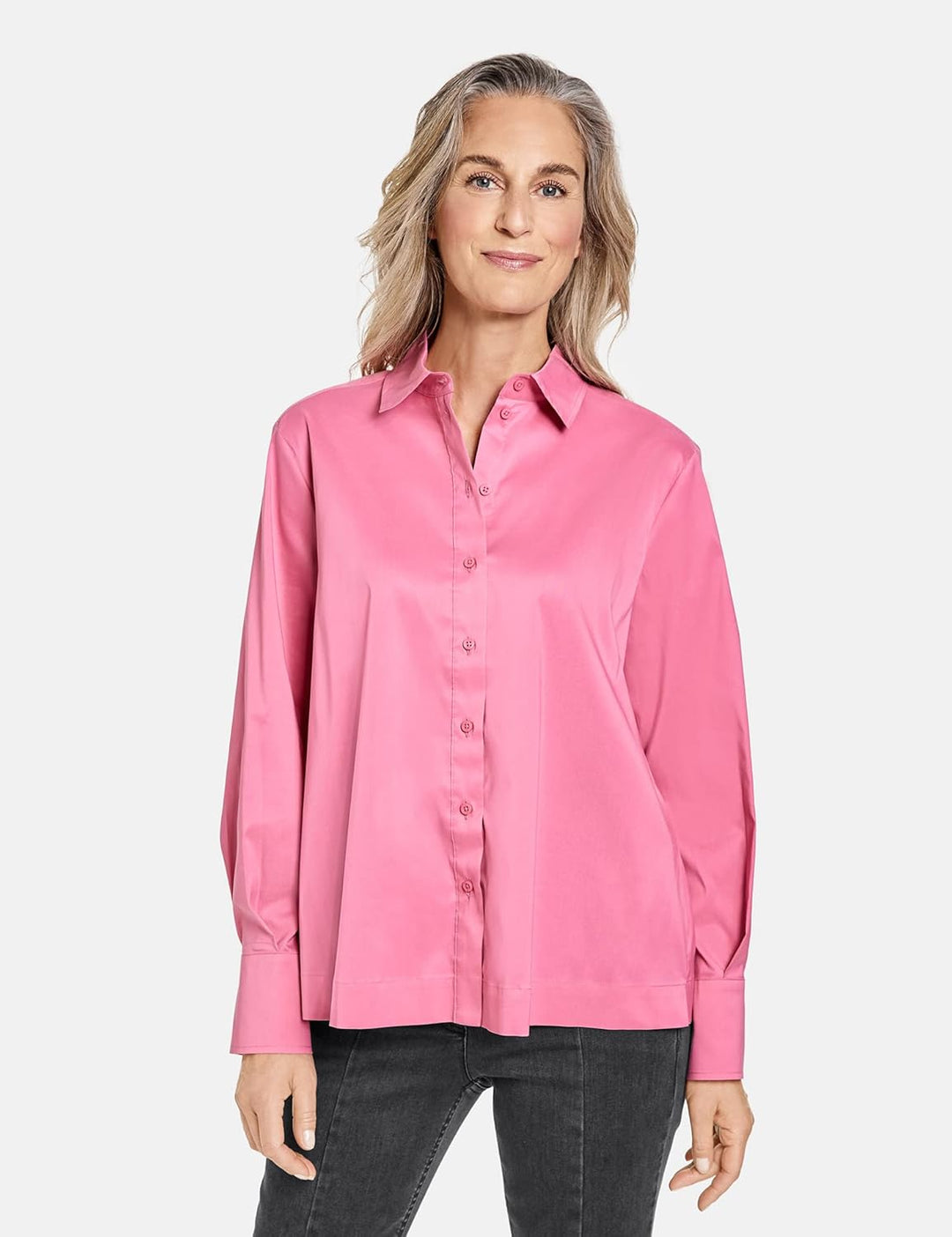 Gerry Weber Damen Bluse, Rose Pink
