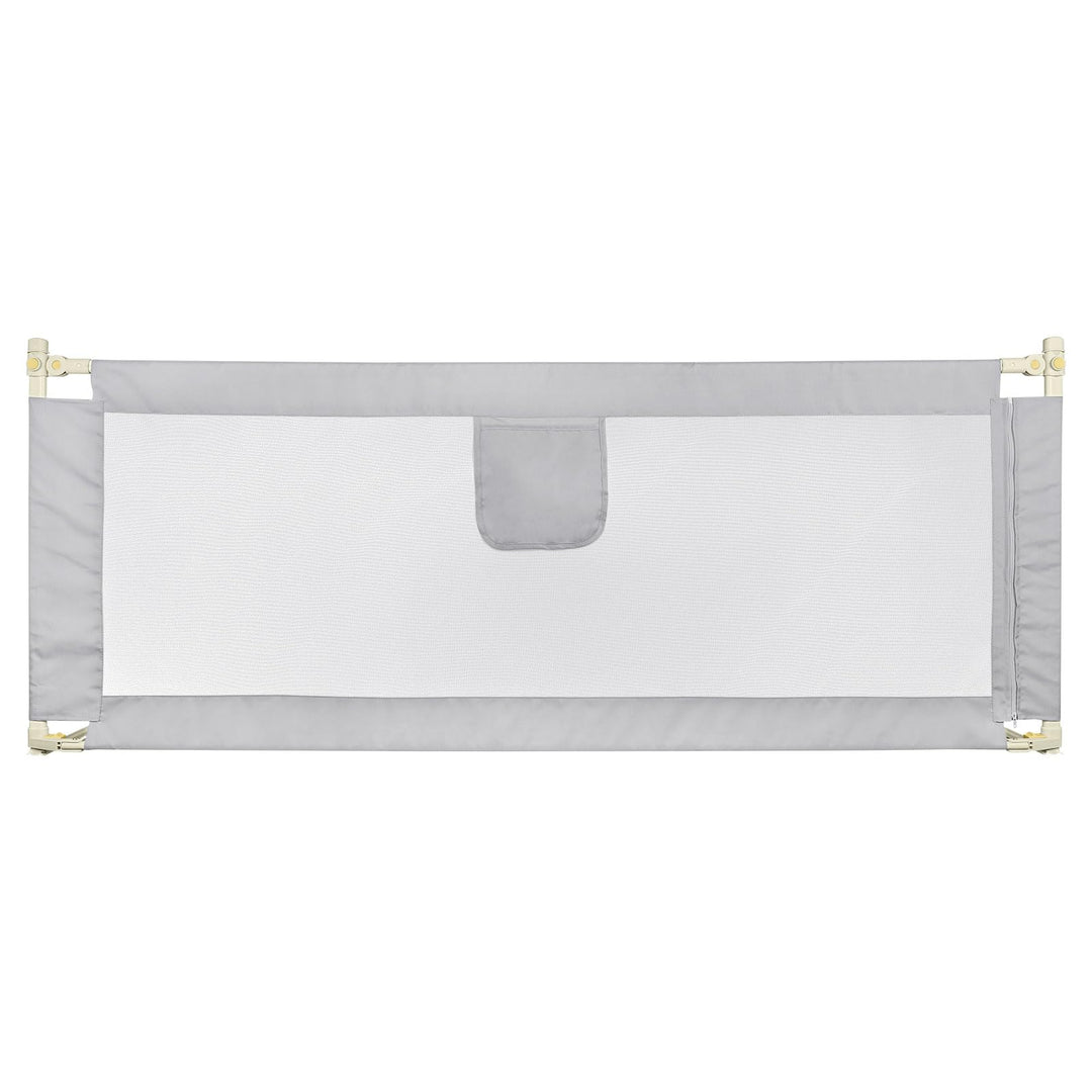 LANTUS Bettstange für Kinder, 150 cm/180 cm/200 cm, abnehmbarer Schutz gegen Stürze, dunkelgrau, 1 S