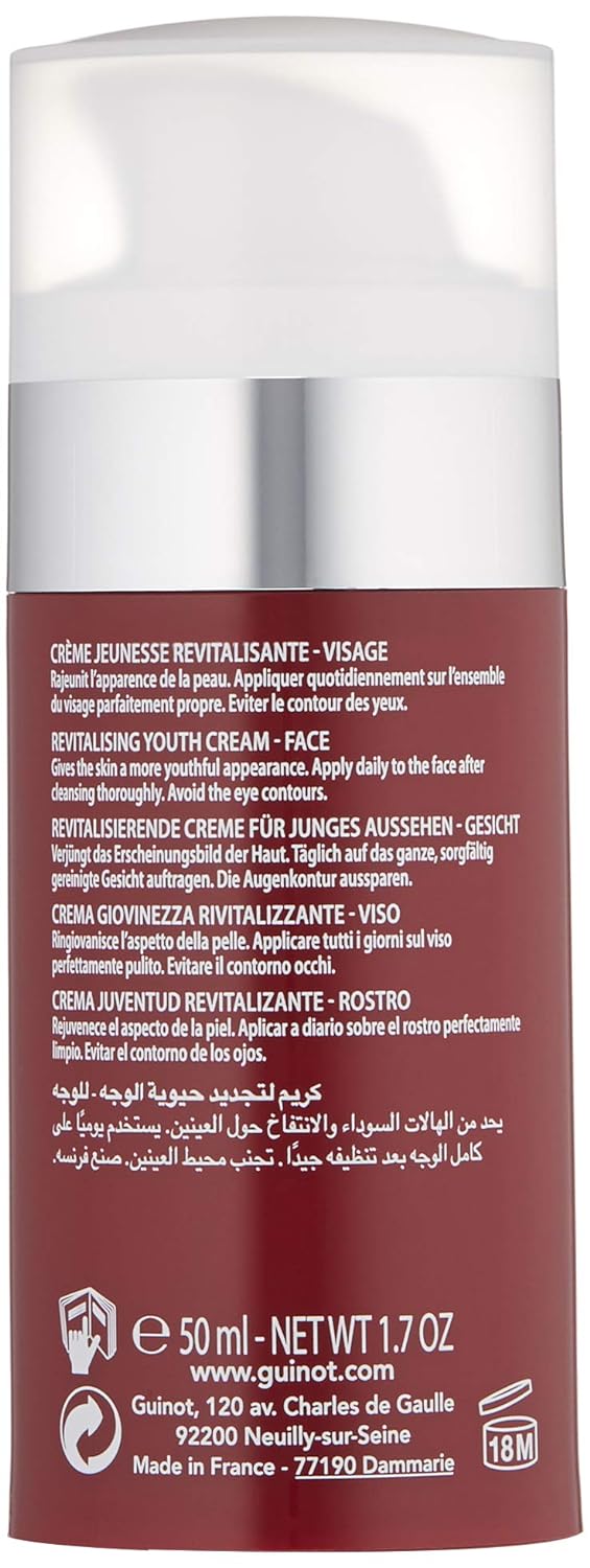 Guinot Longue Vie Homme Creme, 1er Pack (1 x 50 ml)