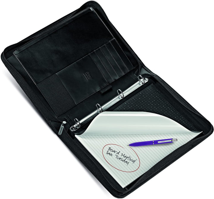 Filofax Metropol Zipped Portfolio - Black schwarz, schwarz