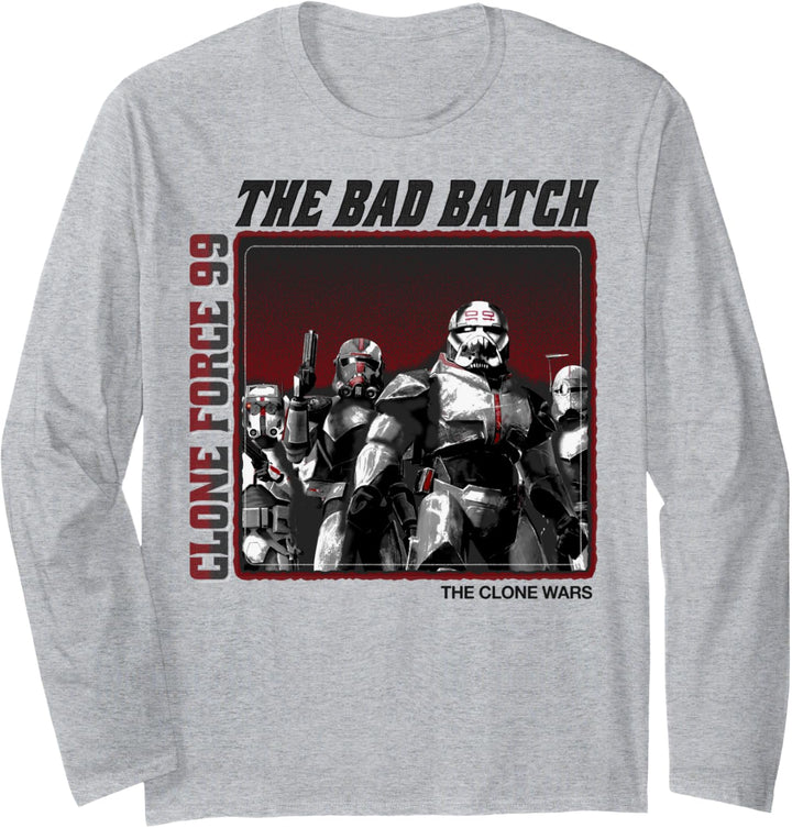 Star Wars: The Clone Wars Clone Force 99 The Bad Batch Langarmshirt