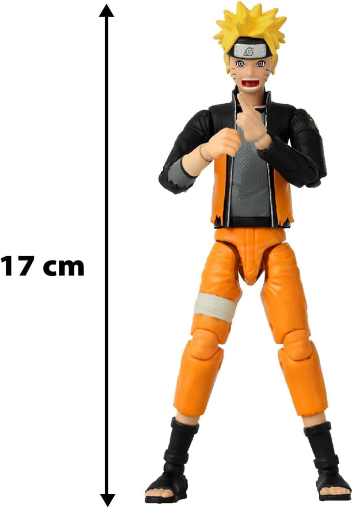 Bandai – Anime Heroes – Naruto Shippuden – Anime Heroes Figur 17 cm – Naruto Uzumaki (Final Battle)