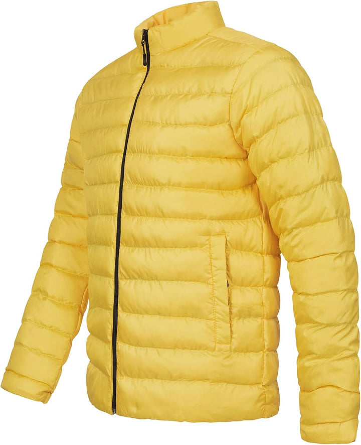 Rock Creek Herren Steppjacke Übergangsjacke H-320 S Maisgelb, S Maisgelb