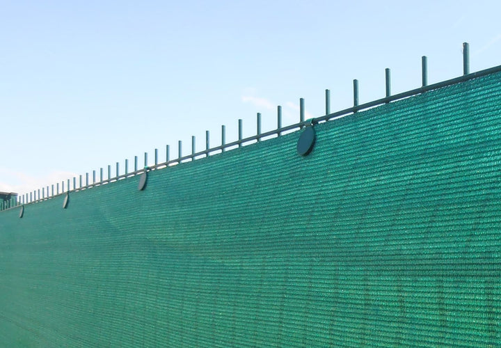 edenvista Befestigungsclips UV-Beständig, für Sichtschutz von 90 bis 350 g/m². | 60 Stück, Grau. 60