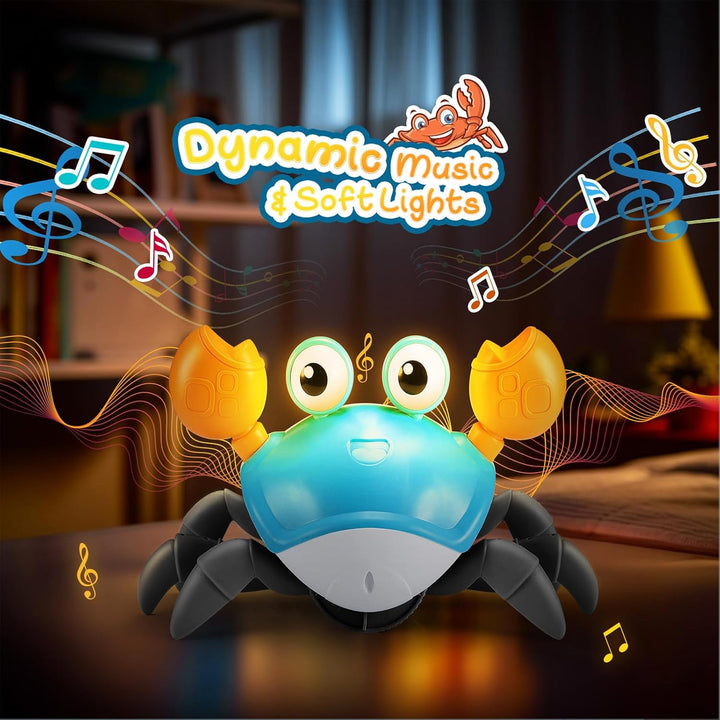 Adeokay Kinderspielzeug ab 1 2 3 Jahr, Krabbe Baby Spielzeug ab 6 7 8 9 10 Monate Tummy Time Toys Cr