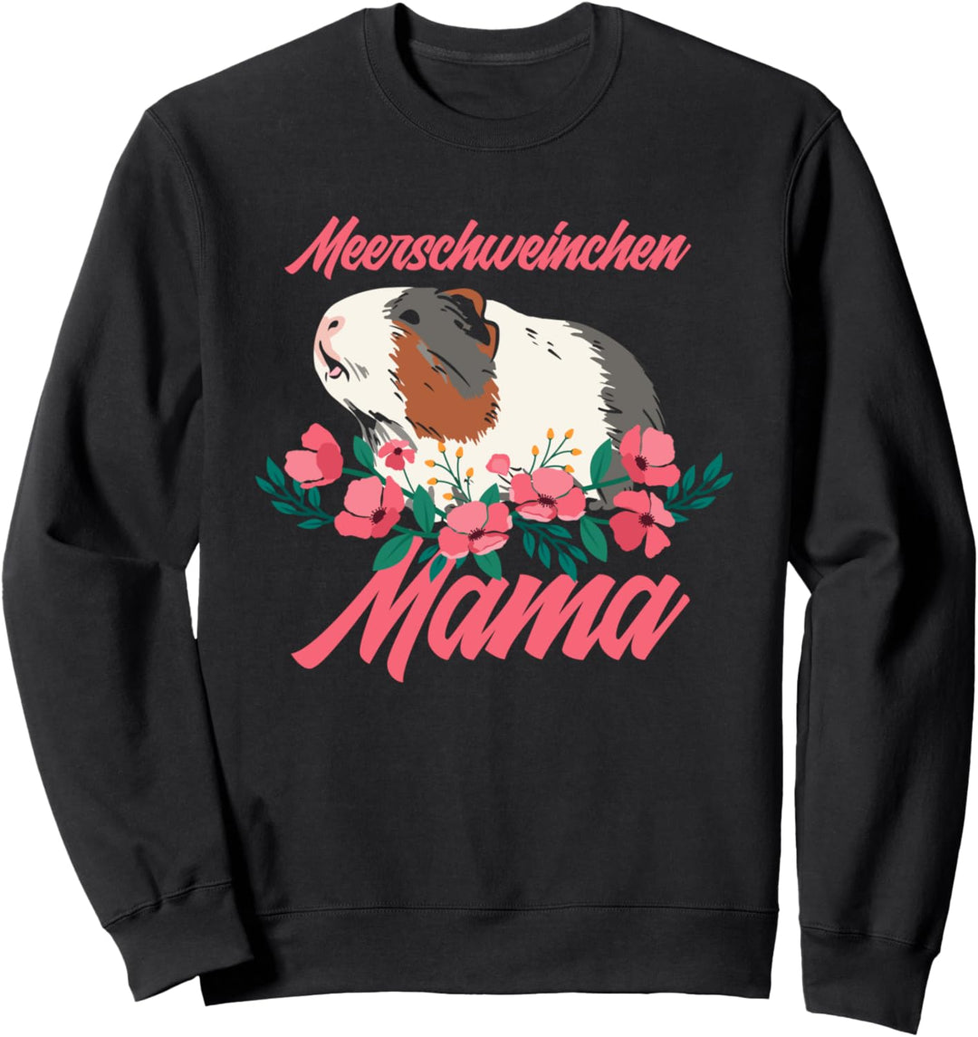 Niedliches Meerschweinchen Mama Meerschweinchen Sweatshirt