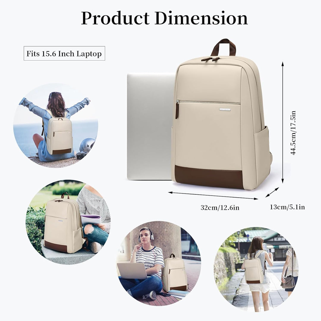 GOLF SUPAGS Rucksack Damen Herren Daypack Tagesrucksack Anti-Theft Tasche Elegant Schulrucksack City