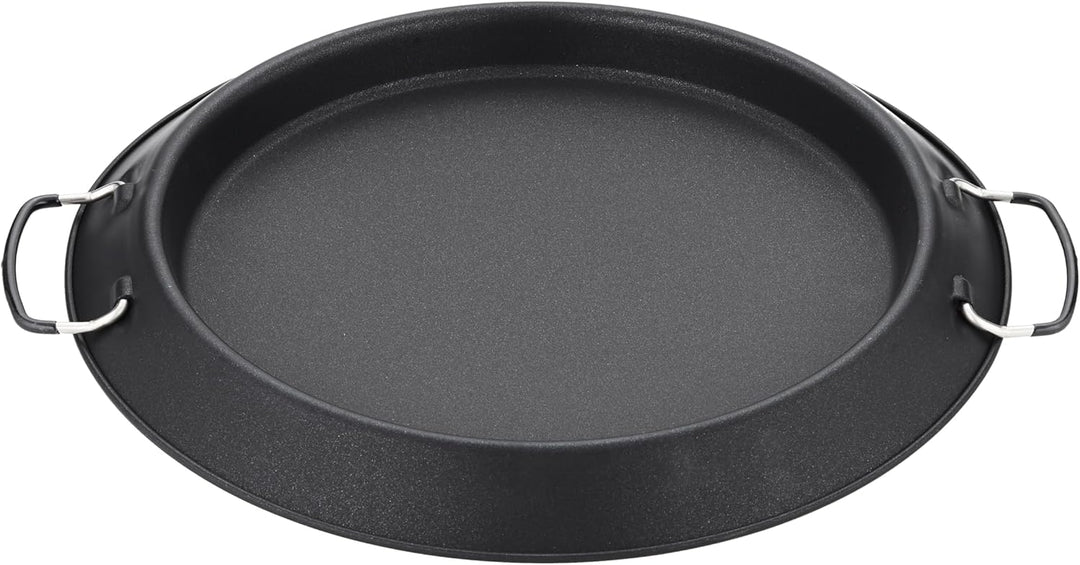 ELTA Pizzaofen Mini Back Ofen - Pizzamaker - Pizza Ofen - 42 cm - extra grosses Sichtfenster mobiler