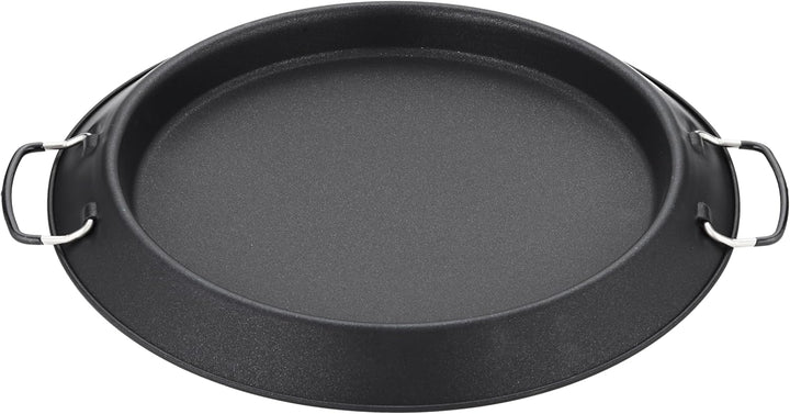 ELTA Pizzaofen Mini Back Ofen - Pizzamaker - Pizza Ofen - 42 cm - extra grosses Sichtfenster mobiler