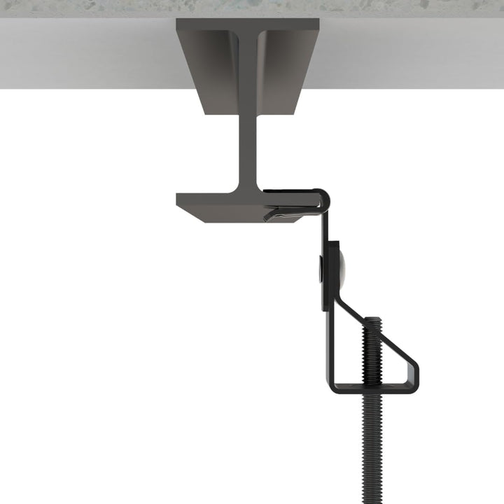 Index suva0602 – Clip Horizontal Gewindestange M6 Für Holzbalken Dick 1.5 – 4 mm