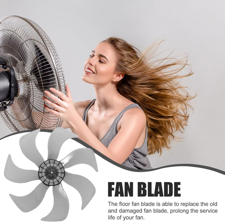 DOITOOL Universal-Plastik-Lüfterflügel Mit 7 Blättern 35 6 Cm (14 Zoll) Ofenventilator Kamin Kaminve