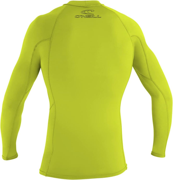 O'Neill Wetsuits Herren Uv Schutz basic skins L/S crew L Lime, L Lime