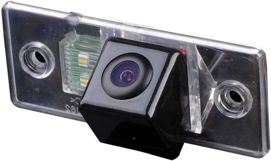 Auto Rückfahrkamera in Kennzeichenleuchte Weitwinkel mit Radar Sensor Einparkhilfe,Nacht Visionen HD