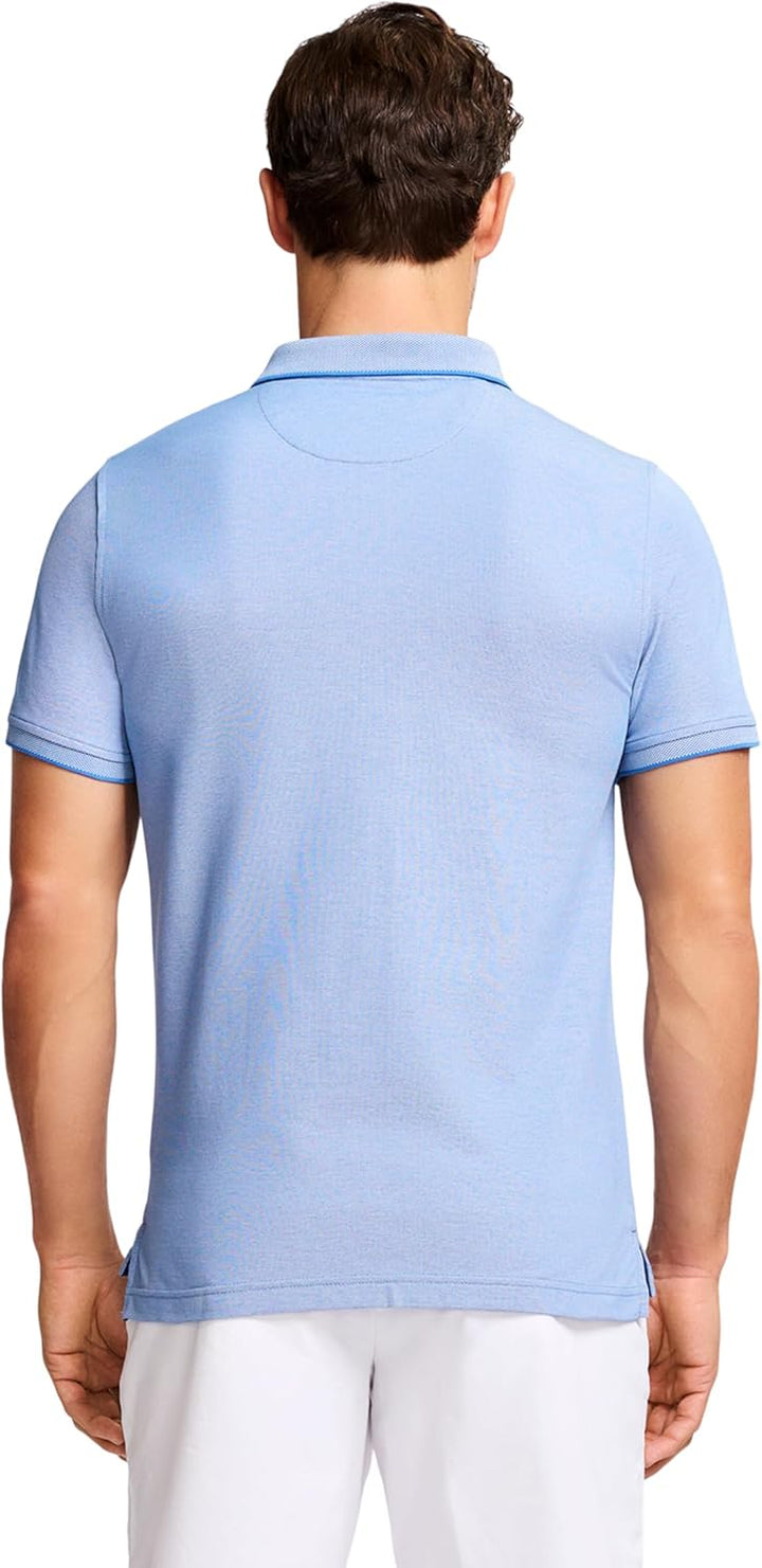 IZOD Herren Big & Tall Advantage Performance Polohemd Schmale Passform L Helles Kobaltblau