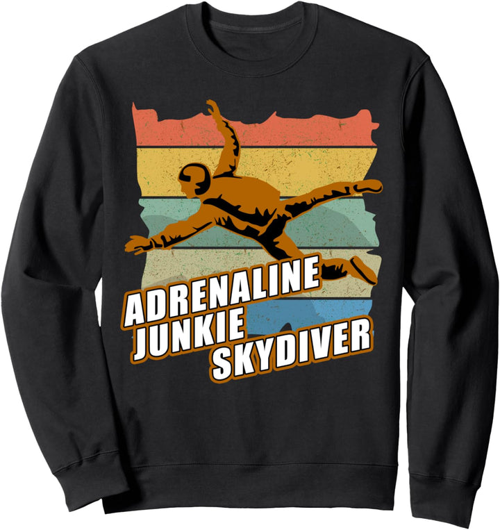 Fallschirm springen Fallschirmspringer Design Sweatshirt