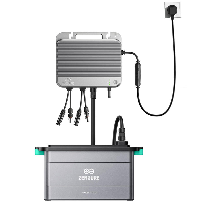 Zendure Speicher für Balkonkraftwerk, SolarFlow 800 mit 1200W Solar Eingang, 800W AC Eingang/Ausgang
