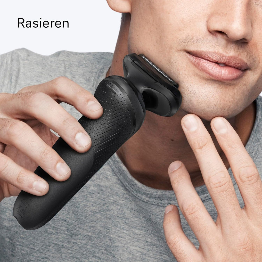 Braun Rasierer Herren Elektrisch Series 5, 52-N1000si, Schwarz | Rasierapparat, Kabelloser Elektrora