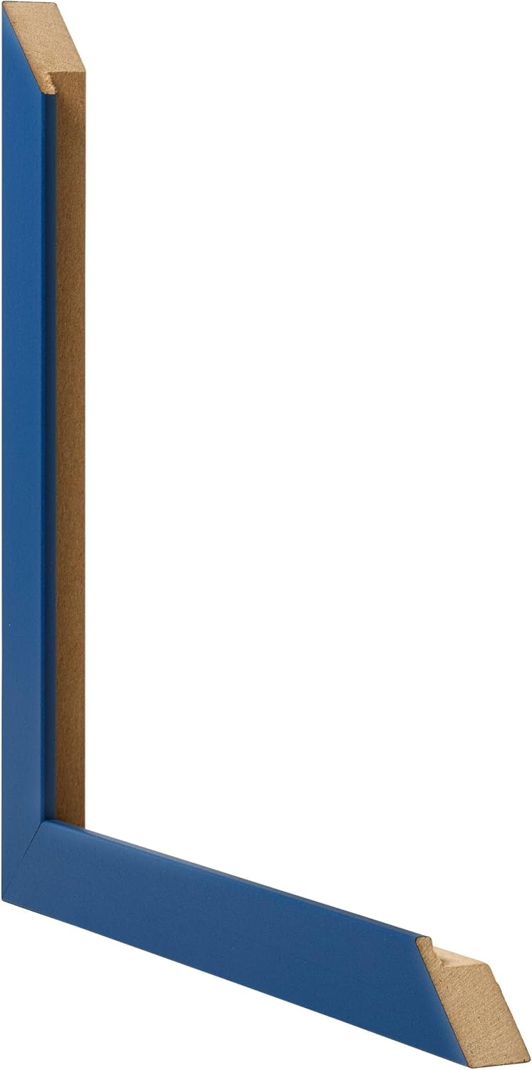 yd. Your Decoration - Bilderrahmen 75x100 cm - Dunkelblau - Bilderrahmen aus MDF mit Acrylglas - Ant
