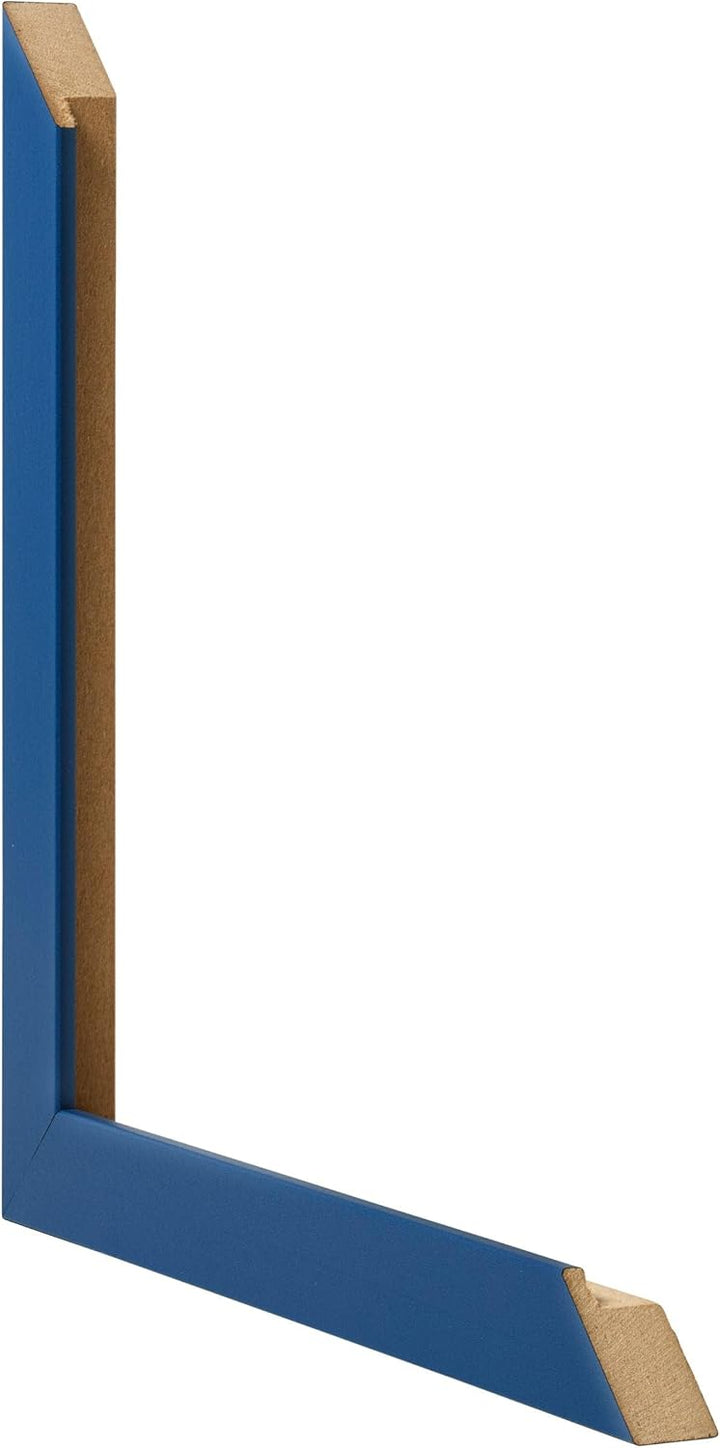 yd. Your Decoration - Bilderrahmen 75x100 cm - Dunkelblau - Bilderrahmen aus MDF mit Acrylglas - Ant