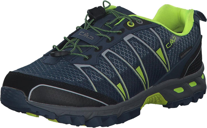 CMP Herren Altak Wp Trail Running Shoe 39 EU Blue Ink Yellow Fluo, 39 EU Blue Ink Yellow Fluo