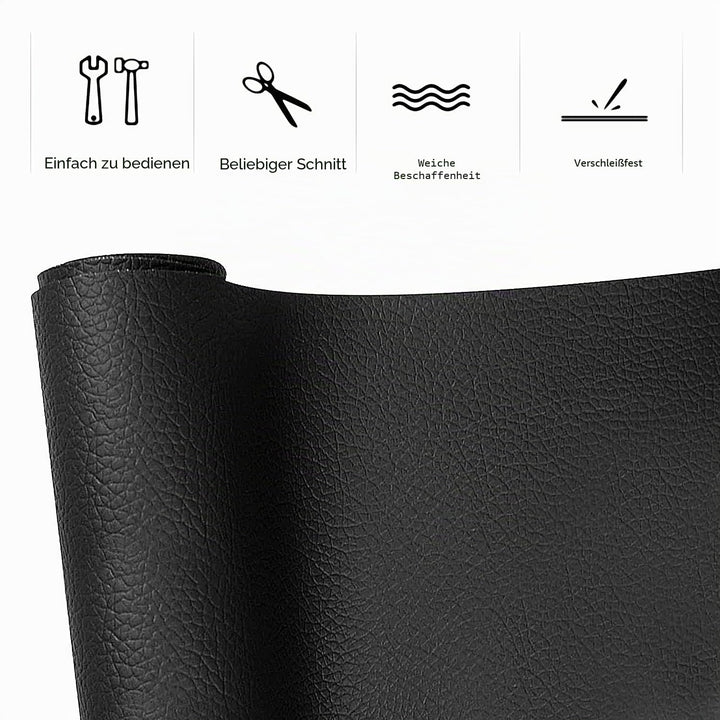 Kunstleder Selbstklebend, 60 X 300 cm Leder Reparatur Set Lederflicken Selbstklebend, Leder Repair P