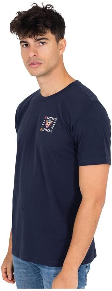 Hurley Herren M Evd WSH Bengal Ss Tee T-Shirt S Obsidian, S Obsidian