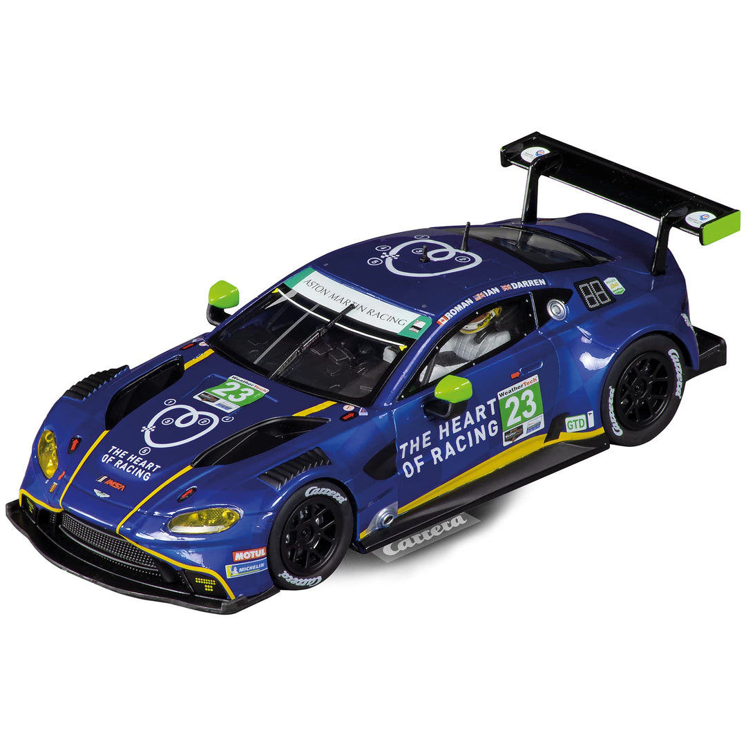 Carrera Evolution I Aston Martin Vantage GT3 Heart of Racing No.23 I Auto für Rennbahn | Rennbahnen