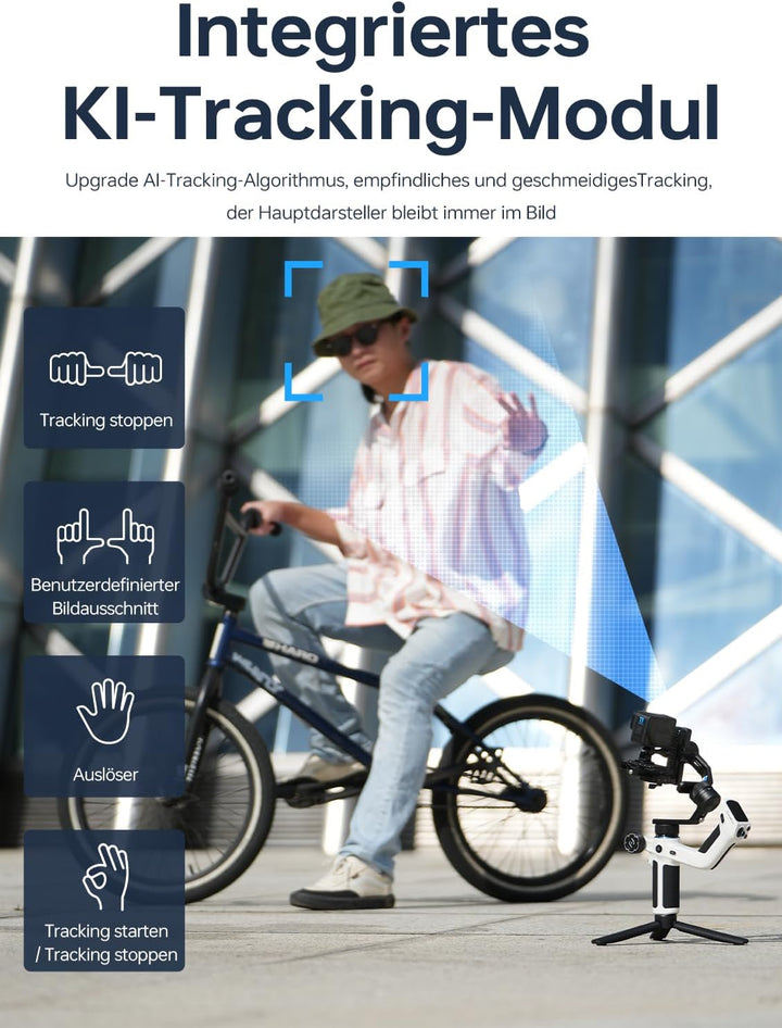 Feiyu SCORP Mini 2 [Offizieller] All-in-1 Stabilisator für Sony Alpha 7 IV/6400&GoPro 11/12&iPhone 1