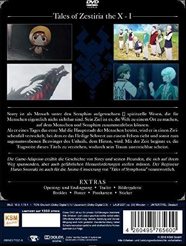 Tales of Zestiria - The X - Staffel 1: Episode 00-12 im limitierten Schuber [3 DVDs], DVD