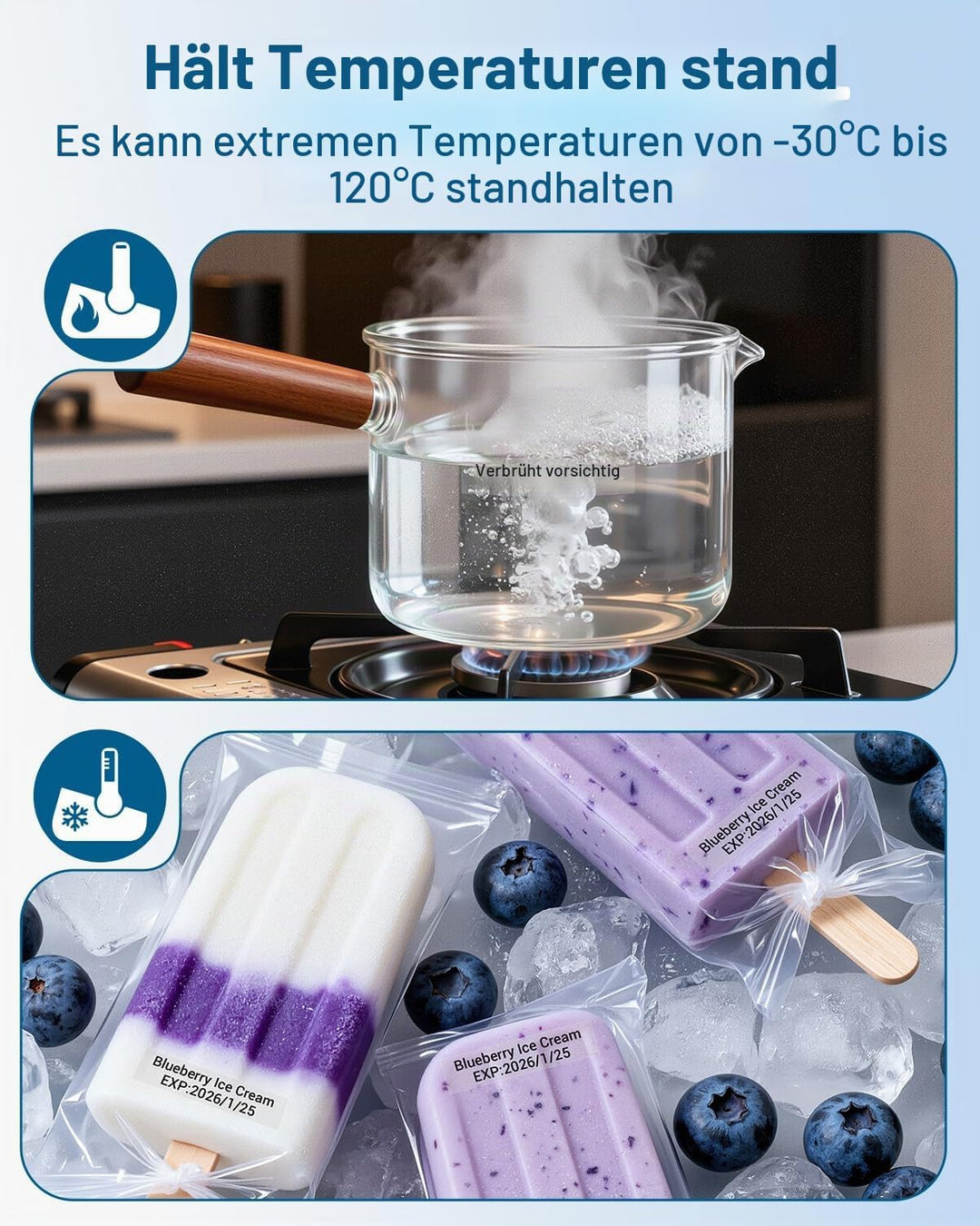 MarkField 6x TZe-131 12mm Clear Bänder Kompatibel mit Brother P-touch | Transparent Schriftband 12mm