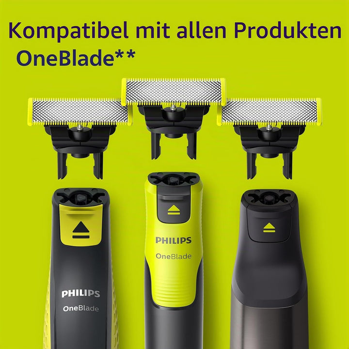 Philips OneBlade Face + Body Set mit einzigartiger OneBlade-Technologie (Modell QP620/50) QP620/50 –