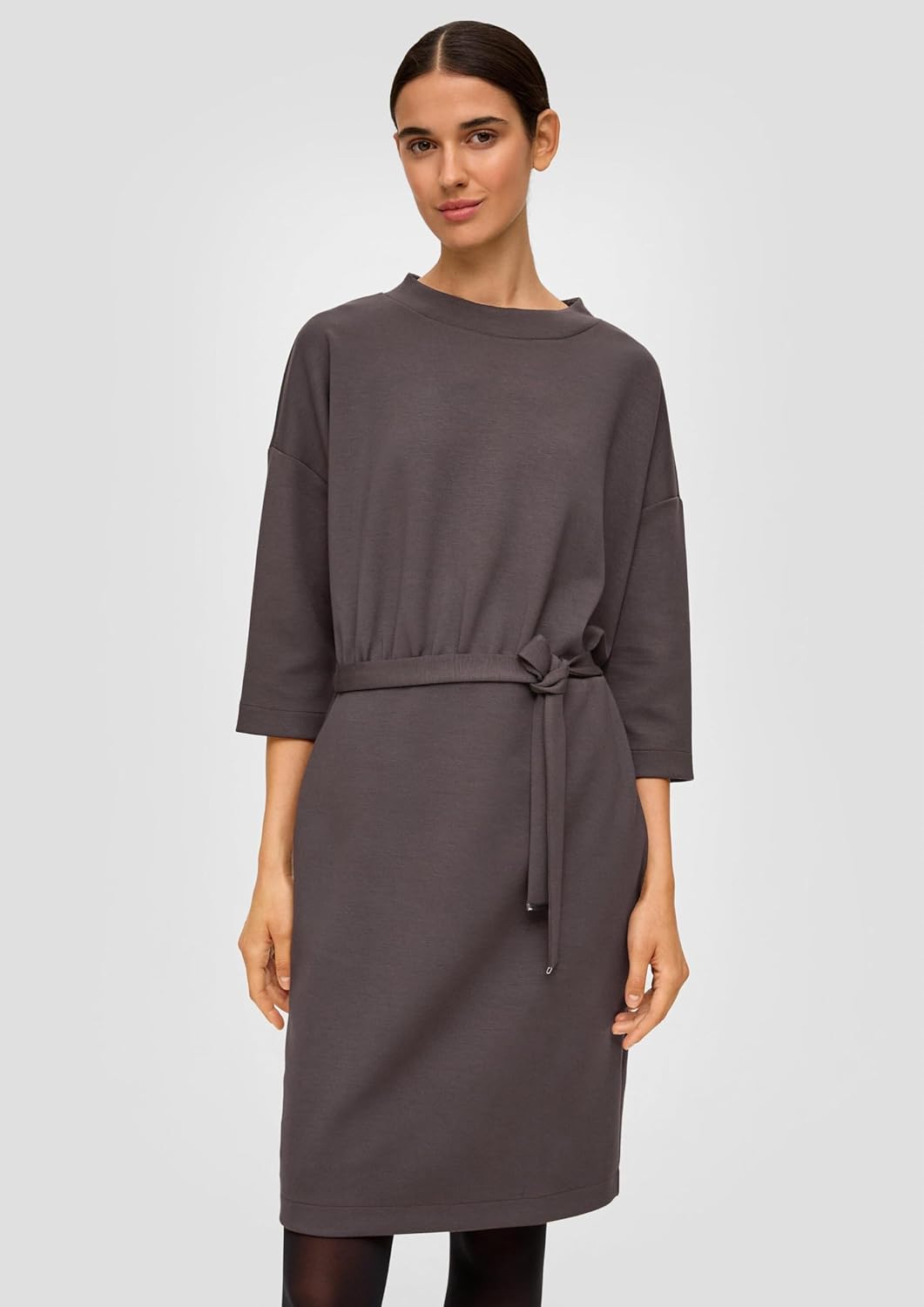 s.Oliver Black Label Women's 10.2.20.20.200.2121074 Dress, Brown, 44