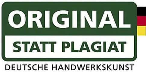 Drechslerei Kuhnert - Rauchfigur/Räucherfigur - Eule Schlafmütze aus Massivholz - ca. 15 cm - Made i