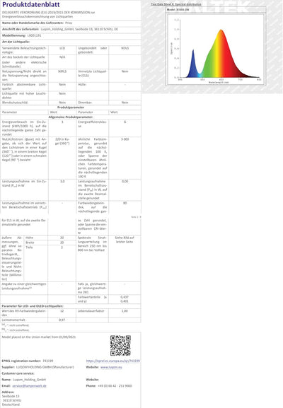 Lucande LED Wandleuchte aussen 'Lennias' (spritzwassergeschützt) (Modern) in Alu aus Aluminium u.a.