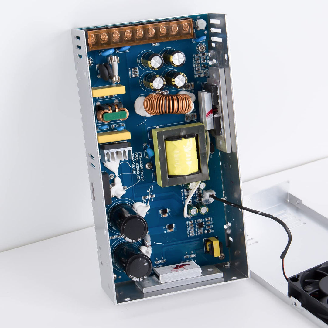 ANGEEK 24V 25A 600W DC Schaltnetzteil AC 110V/220V auf DC-24V Netzteil, Transformator mit konstanter