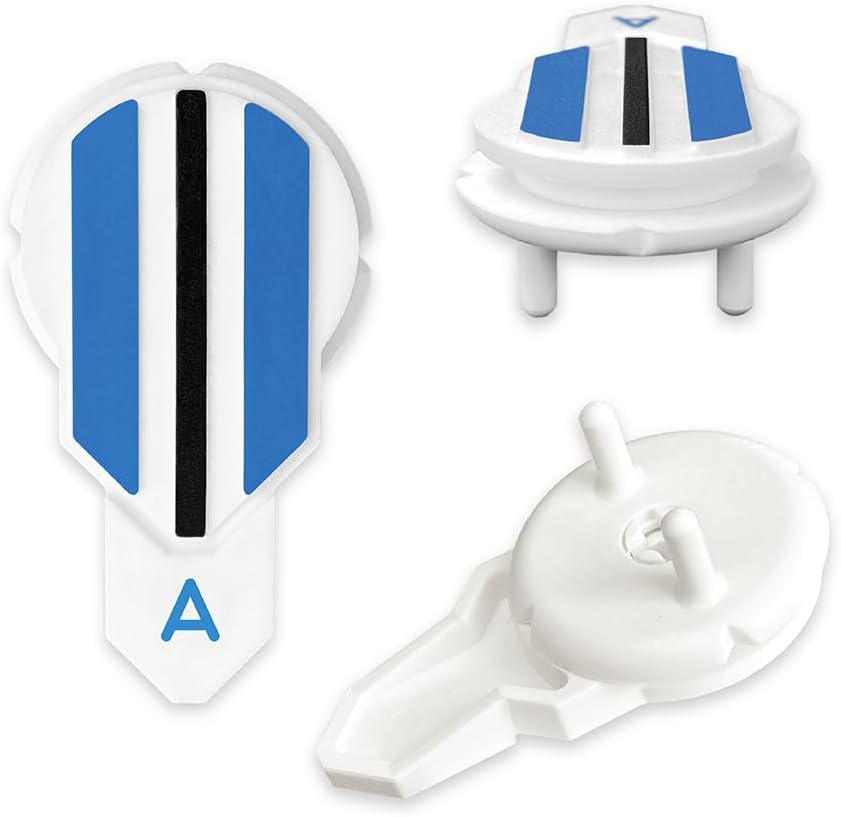 Alignment Ball Mark Golf Marker - Golf Accessories for Putting Aid – Golf Ball Alignment Marking Too