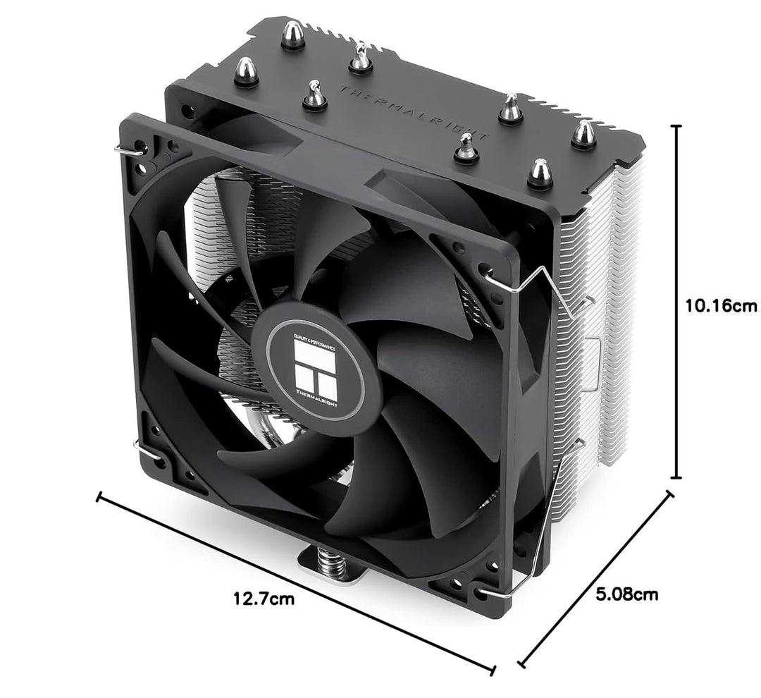 Thermalright Assassin X 120 SE CPU-Luftkühler, AX120 SE, 4 Heatpipes, TL-C12C PWM Leiser Lüfter CPU-
