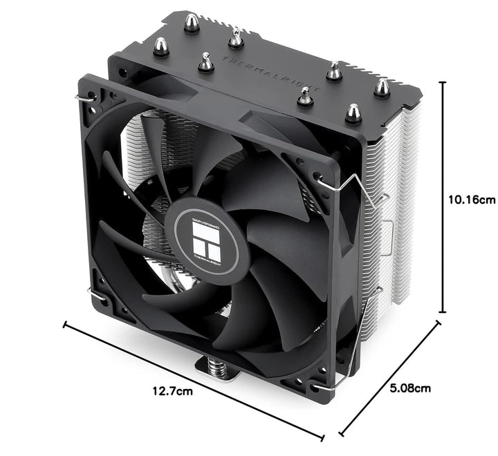 Thermalright Assassin X 120 SE CPU-Luftkühler, AX120 SE, 4 Heatpipes, TL-C12C PWM Leiser Lüfter CPU-