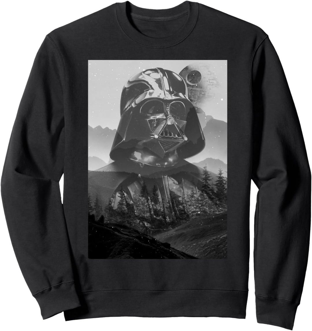 Star Wars Darth Vader Endor Station Super Imposed Sweatshirt