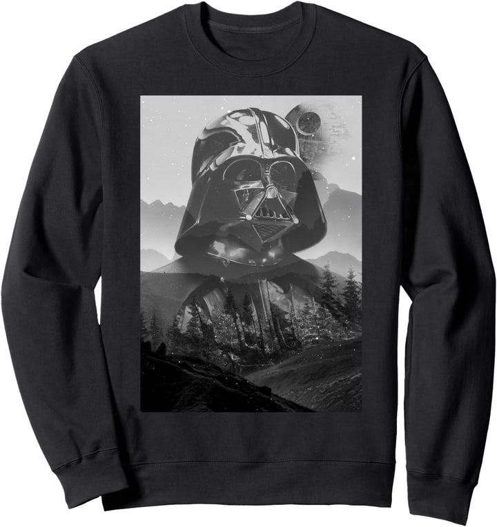 Star Wars Darth Vader Endor Station Super Imposed Sweatshirt