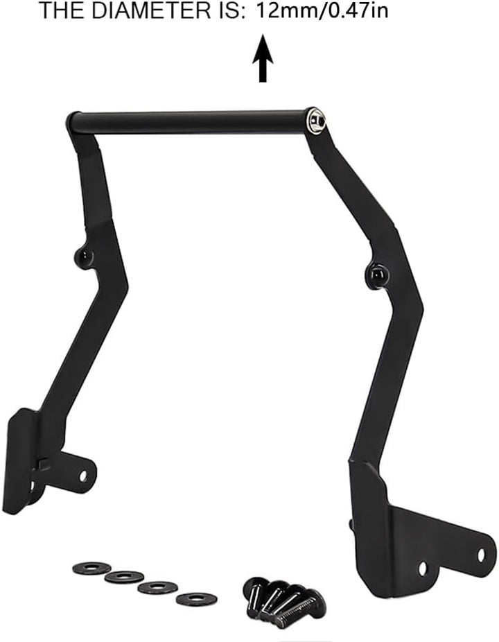 Baceyong Motorradständerhalter, Handy-GPS-Navigationsplattenhalterung, Kompatibel mit Honda CRF1100L