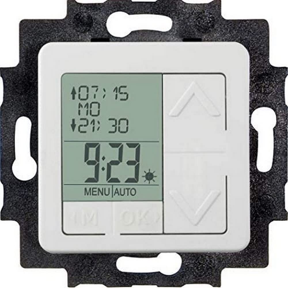 OPUS® 1 Rollladen-Zeitschaltuhr Farbe alpinweiss, Alpinweiss