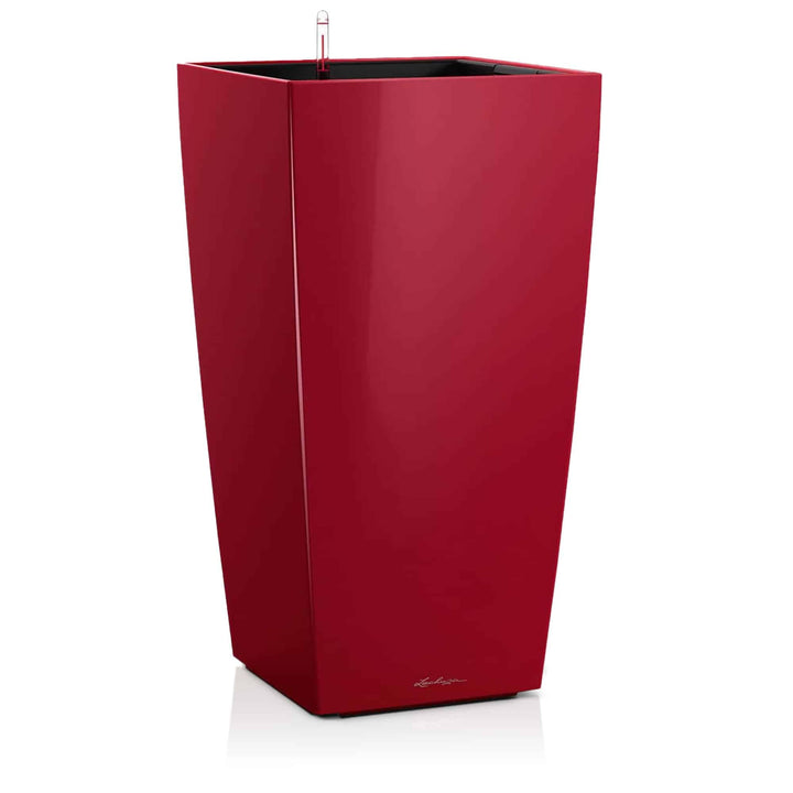 LECHUZA CUBICO Premium 40 scarlet rot hochglanz 18193 39.5x39.5x75.5 cm Scarlet Rot Hochglanz, 39.5x