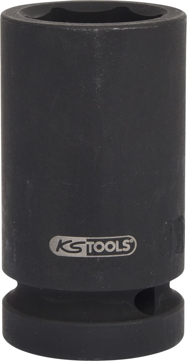 KS Tools 515.1846 1" Sechskant-Kraft-Stecknuss, lang, 46mm 46 mm, 46 mm