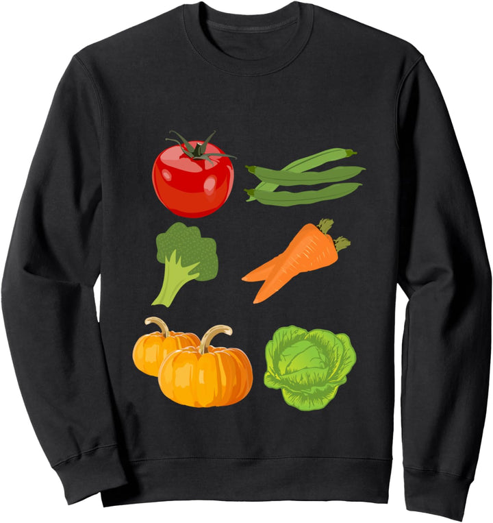 Gesundes Gemüse Sweatshirt