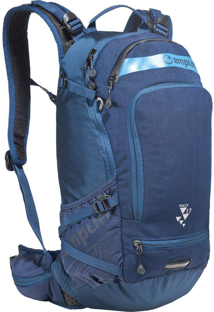 AmpliFi Track 17 Fahrrad Rucksack blau
