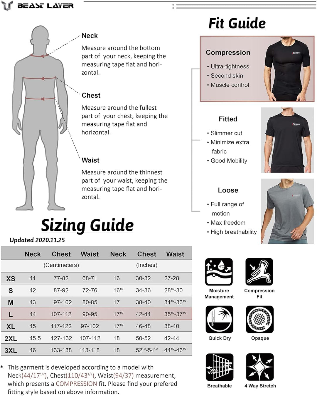 HUGE SPORTS Herren Kurzarm Splice Skins Rashguard Shirt Schwimmshirt Rash Vest für Schwimmen Surfen