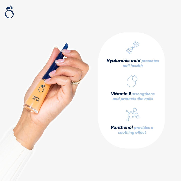 Herome Nagelgel (Hydrating Nail Gel) - Schützt Vor Dem Austrocknen Und Der Nagel - Pflegt den Nagel,